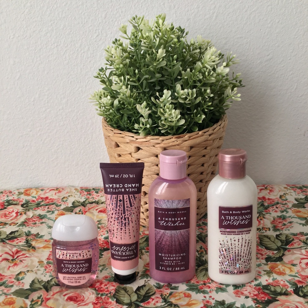 Bath and body works mini gift set